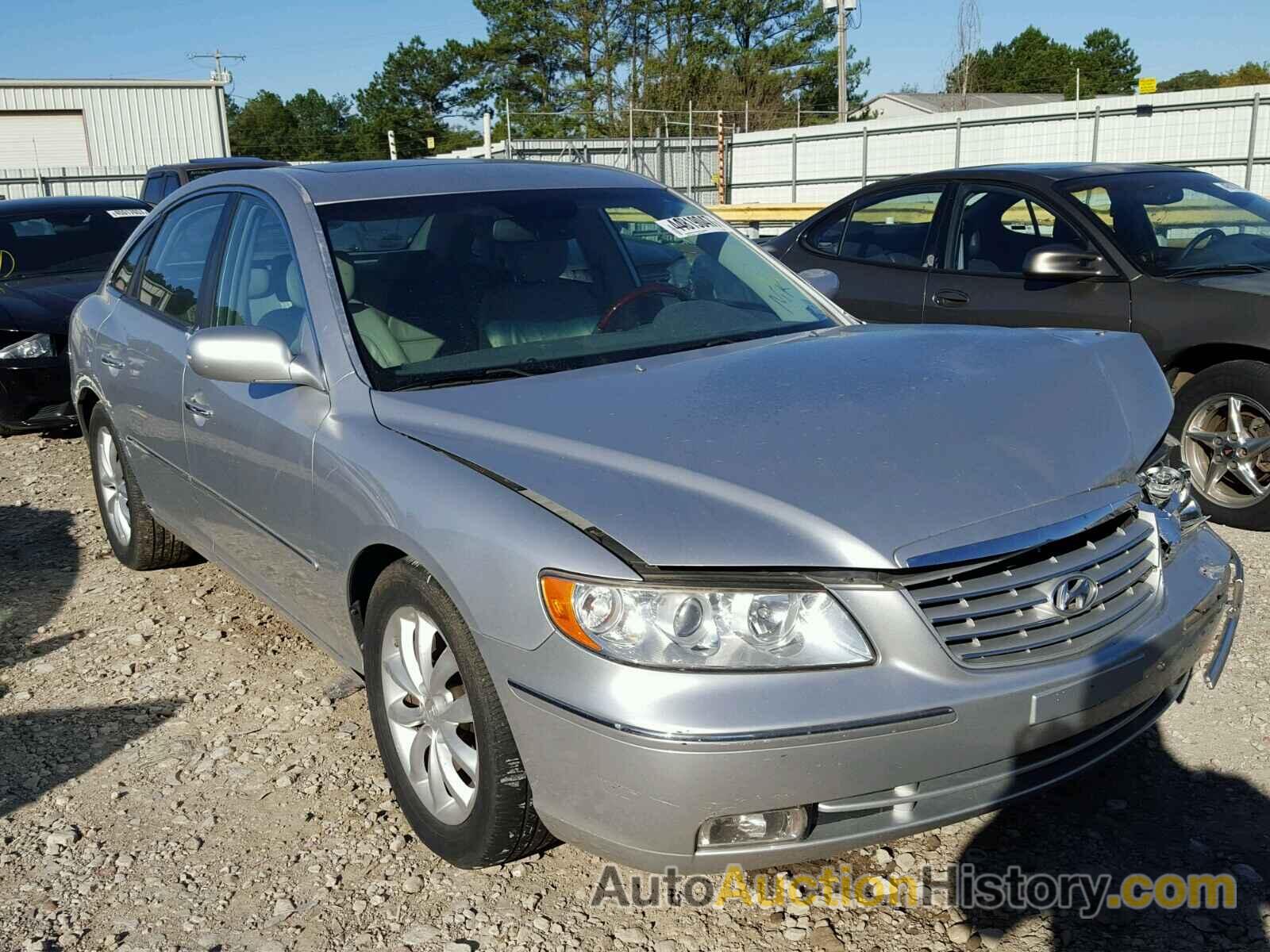 2007 HYUNDAI AZERA SE, KMHFC46FX7A208228