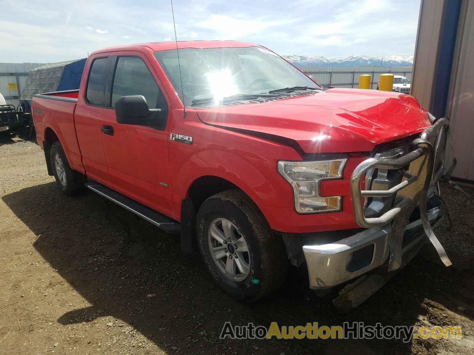 2016 FORD F150 SUPER CAB, 1FTEX1EP5GKF33201