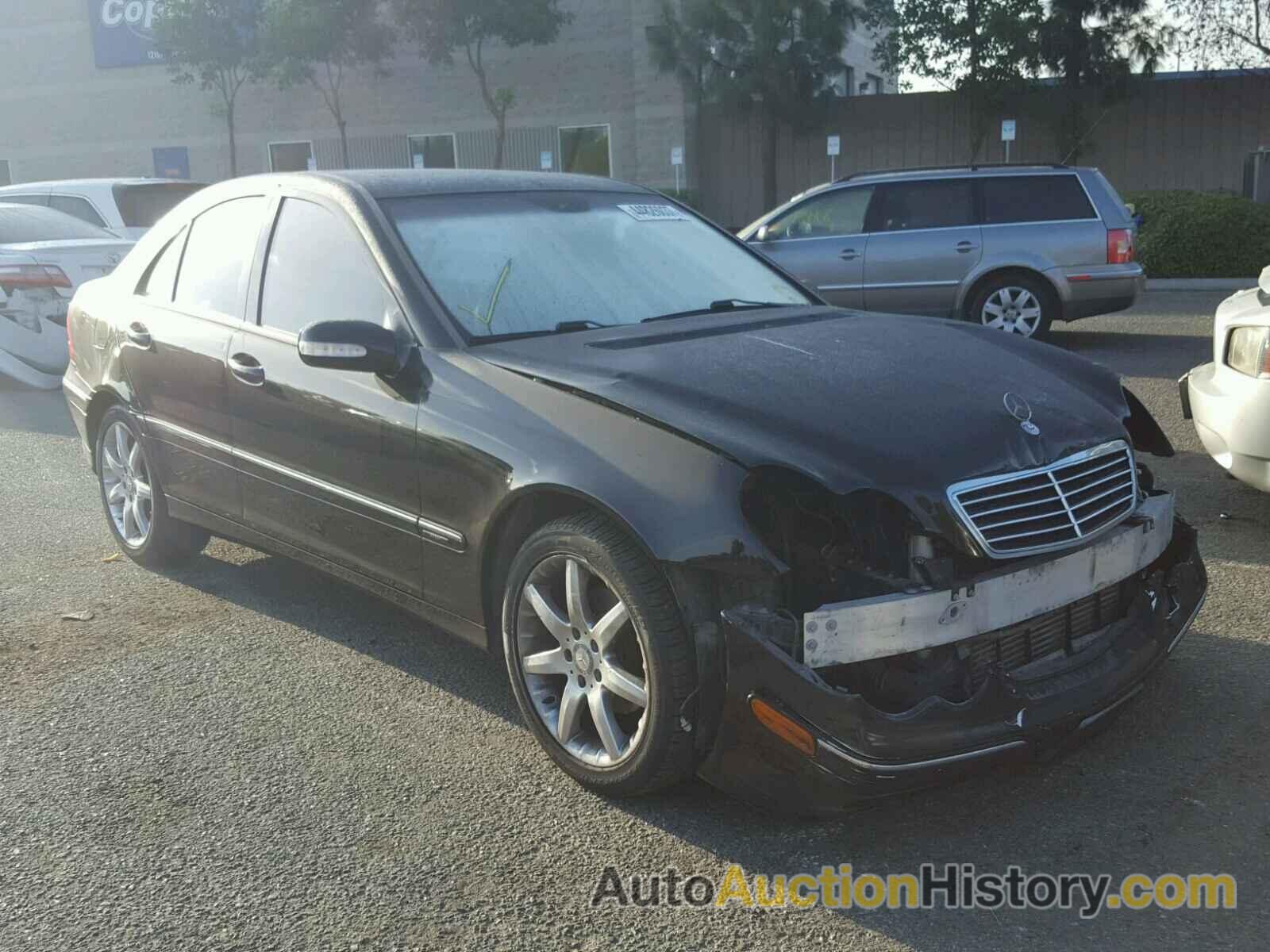 2003 MERCEDES-BENZ C 230K SPORT SEDAN, WDBRF40J13F442338