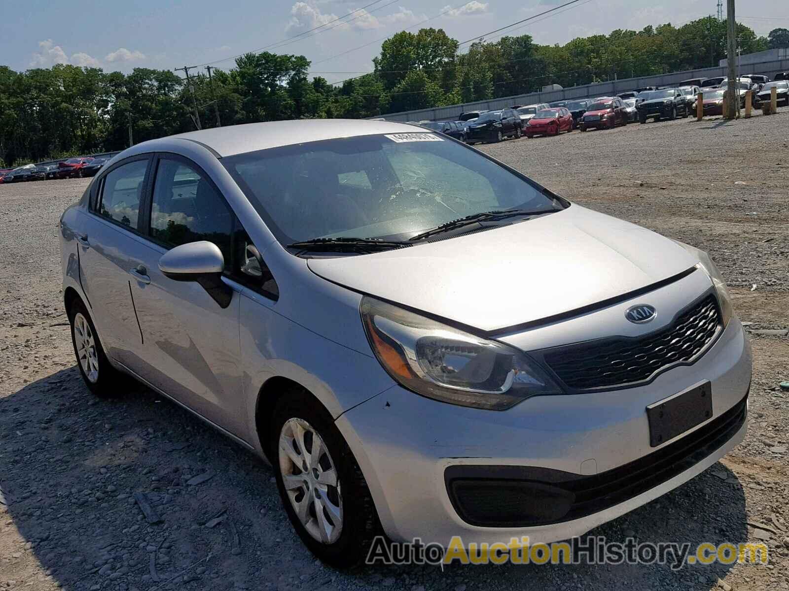 2012 KIA RIO LX LX, KNADM4A37C6084337