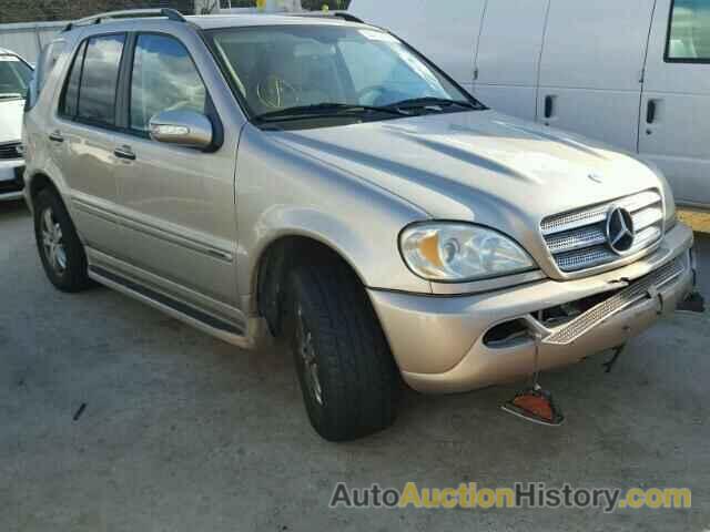 2005 MERCEDES-BENZ ML350, 4JGAB57E25A529525