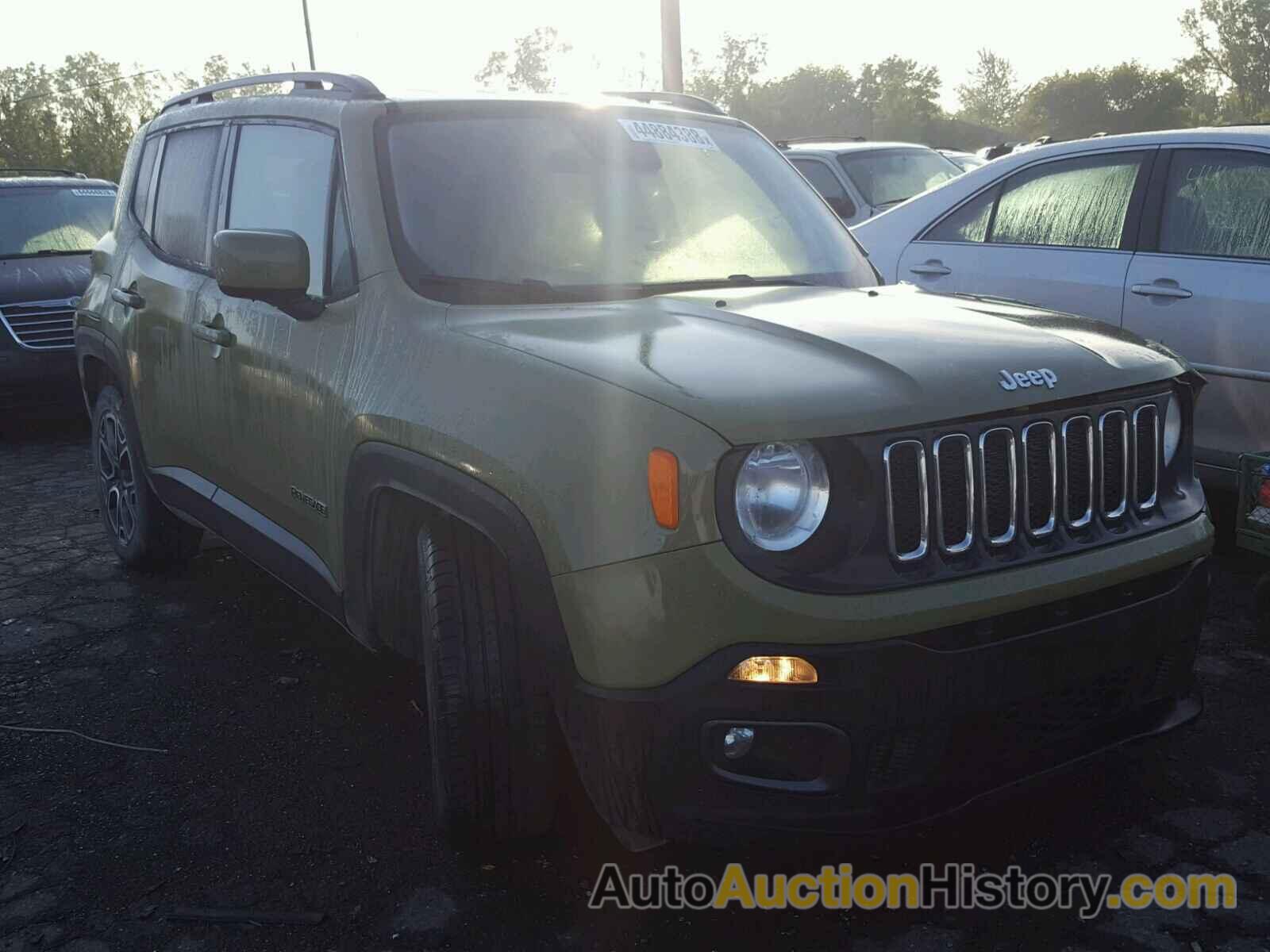 2015 JEEP RENEGADE LATITUDE, ZACCJABT6FPB36725