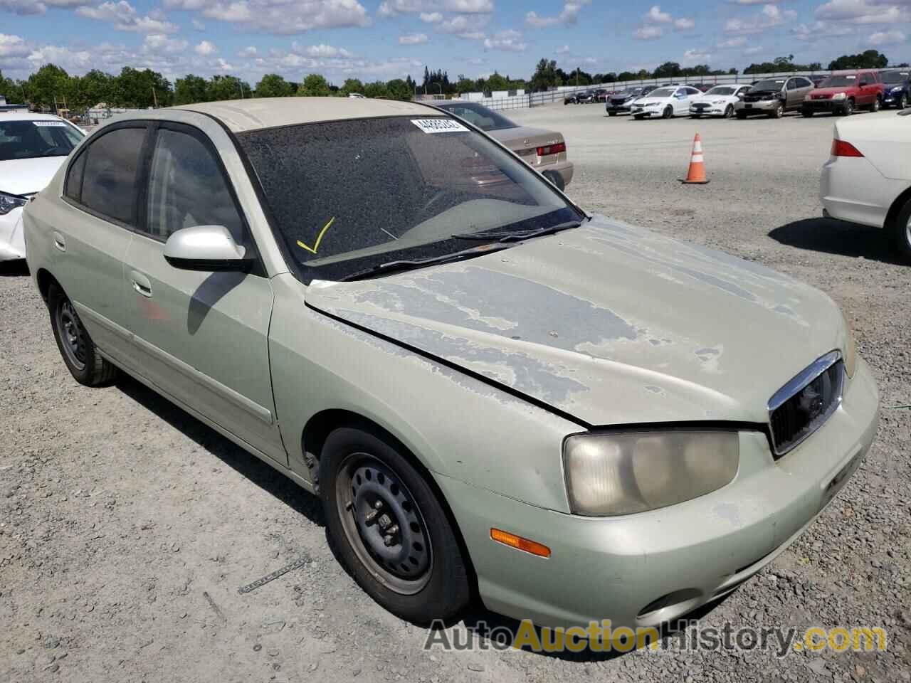 2003 HYUNDAI ELANTRA GLS, KMHDN45D93U684397