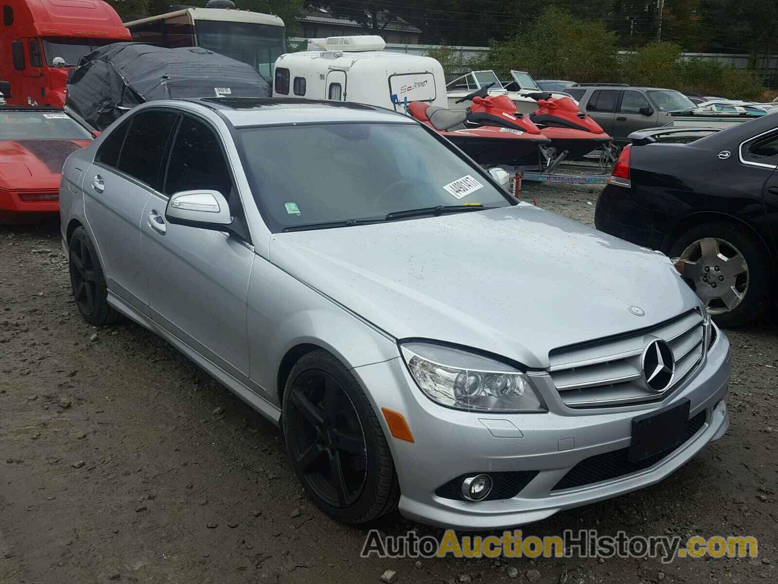 2008 MERCEDES-BENZ C 300 4MATIC, WDDGF81X28F130576