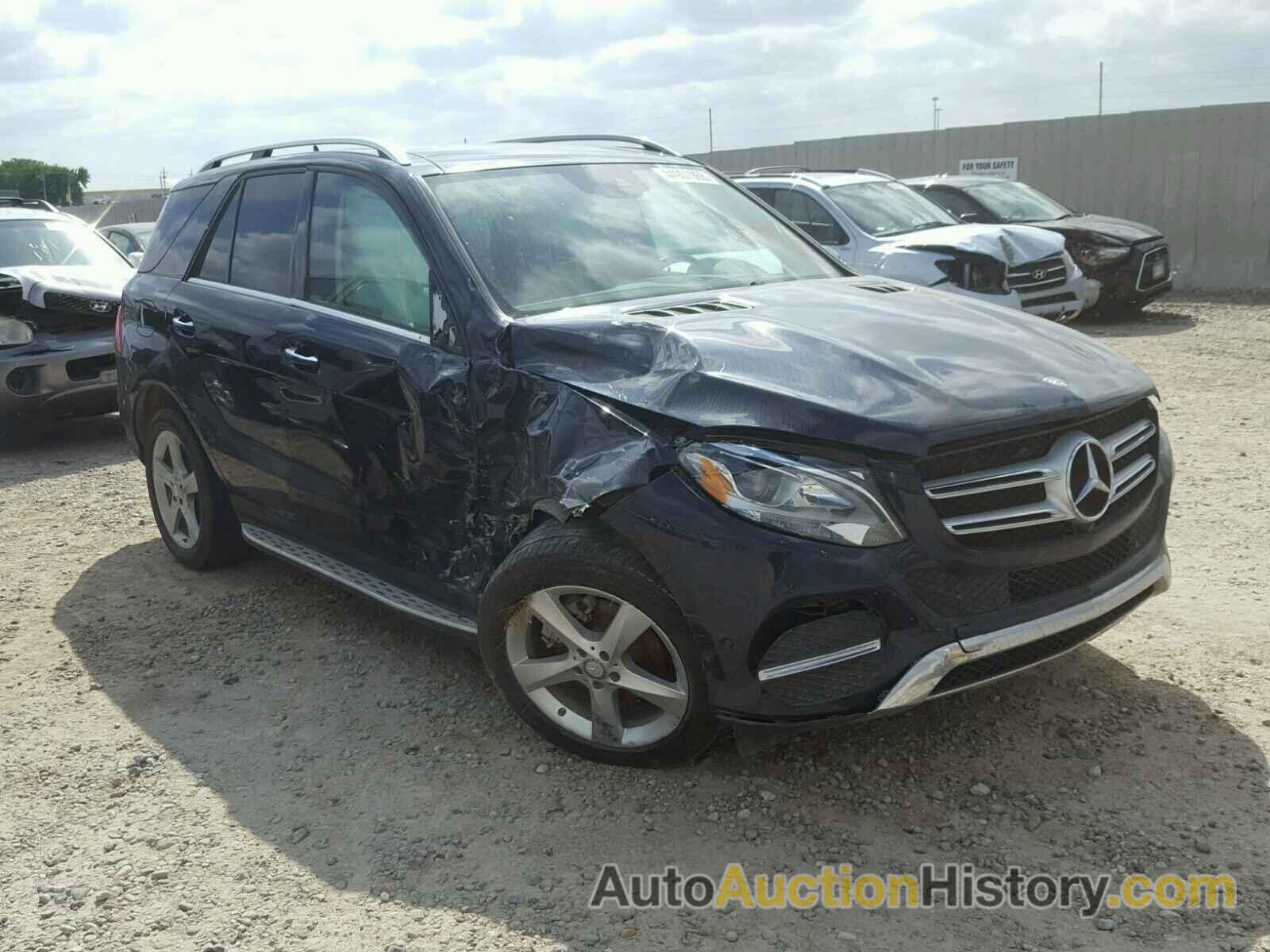 2016 MERCEDES-BENZ GLE 350 4MATIC, 4JGDA5HB3GA763390