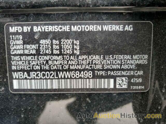 BMW 5 SERIES I, WBAJR3C02LWW68498