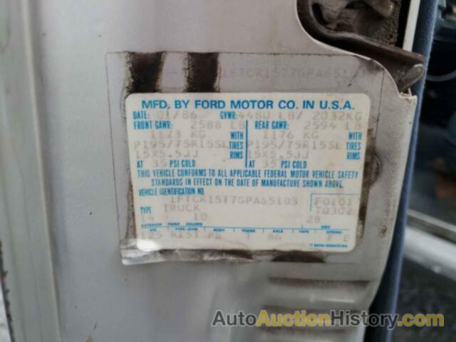 FORD RANGER SUPER CAB, 1FTCR15T7GPA65103