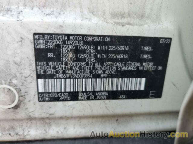 TOYOTA RAV4 XLE PREMIUM, JTMB6RFV3ND070994