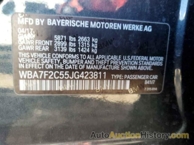 BMW 7 SERIES XI, WBA7F2C55JG423811