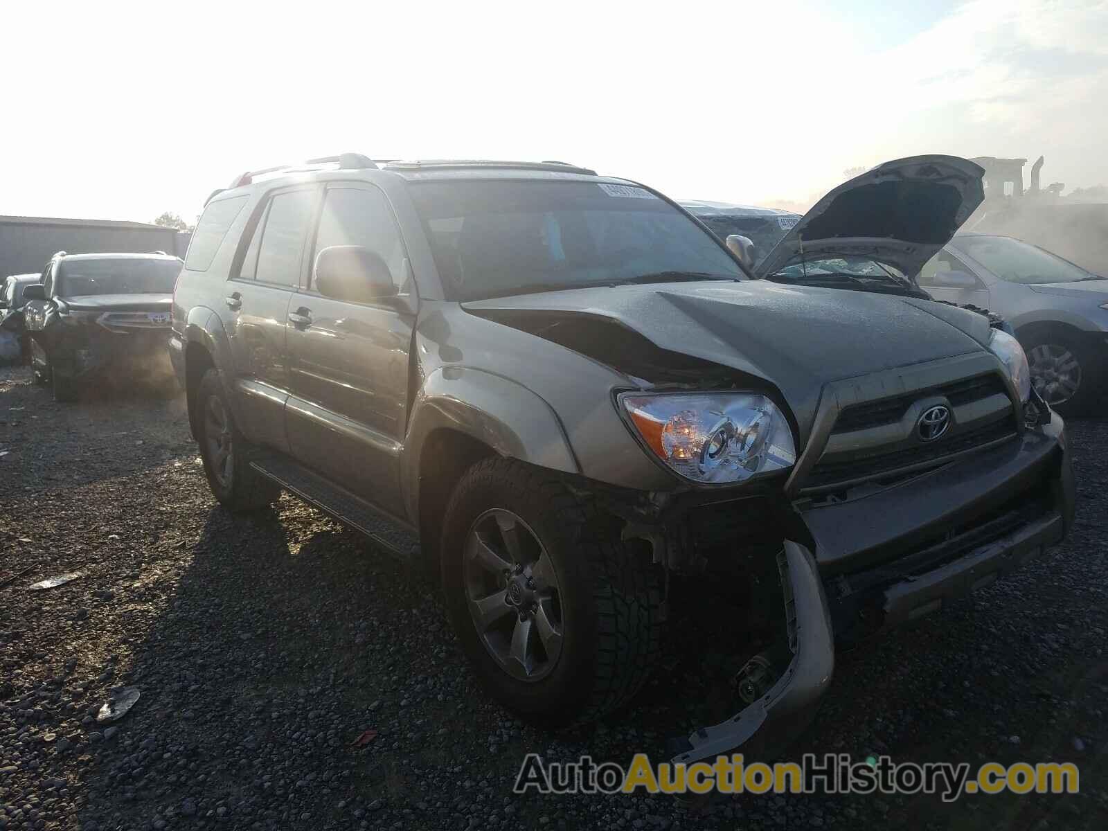 2007 TOYOTA 4RUNNER LI LIMITED, JTEZU17R470092600