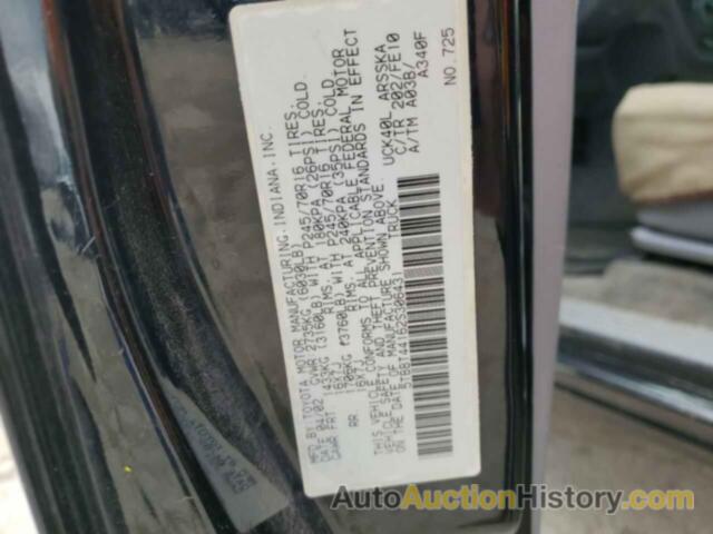 TOYOTA TUNDRA ACCESS CAB, 5TBBT44162S306431