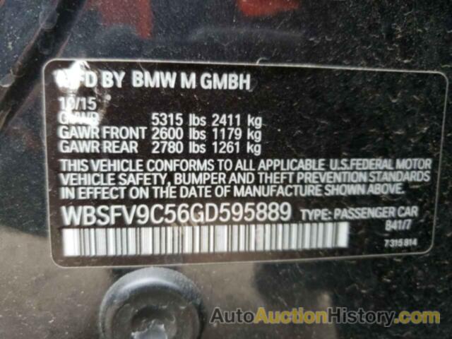 BMW M5, WBSFV9C56GD595889
