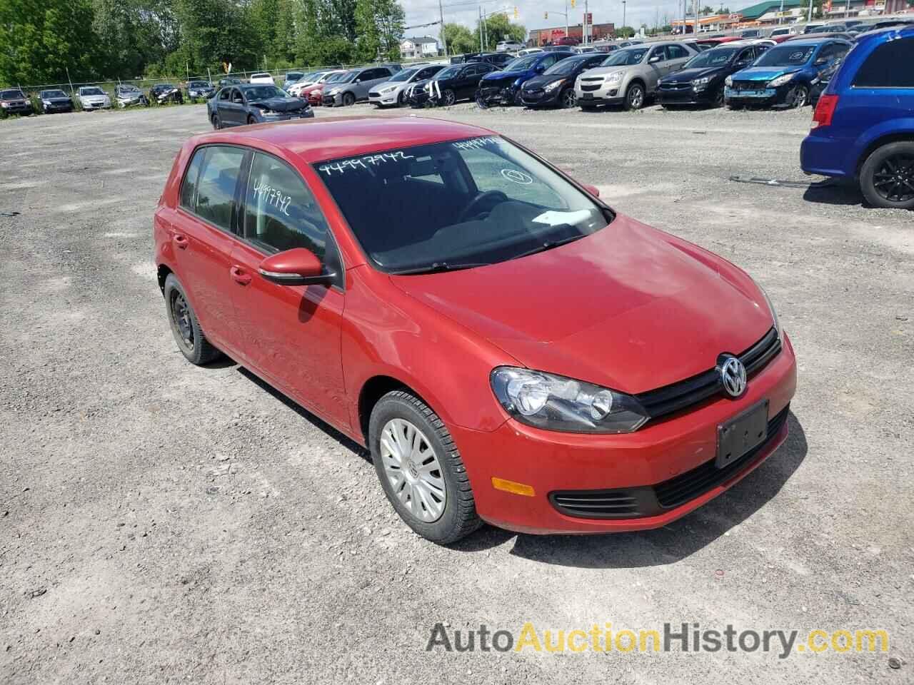 2012 VOLKSWAGEN GOLF, WVWCA7AJ3CW055179