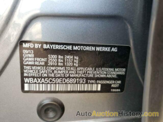BMW 5 SERIES D, WBAXA5C59ED689193