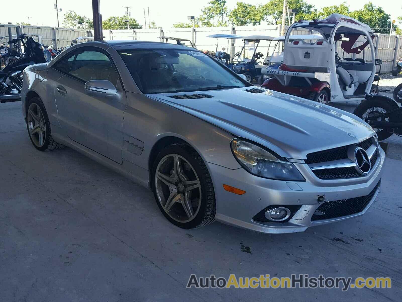 2009 MERCEDES-BENZ SL 550, WDBSK71F49F154329