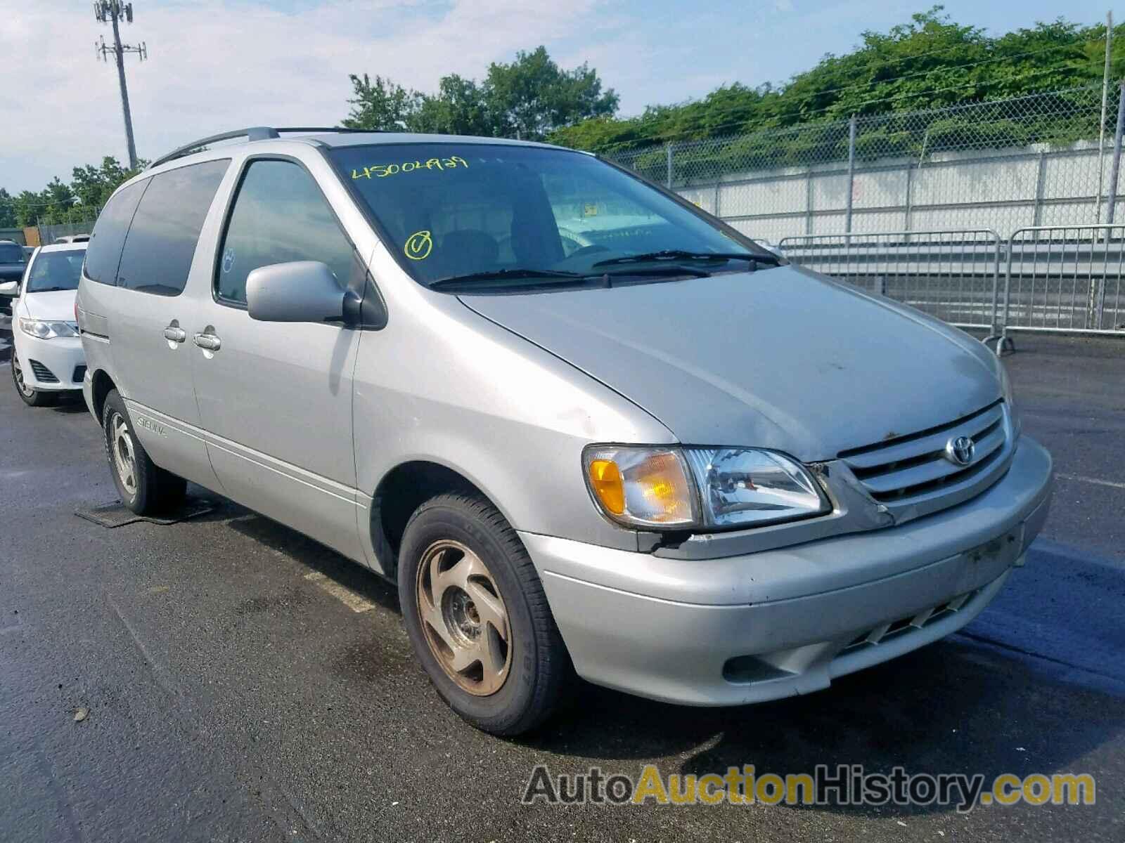 2003 TOYOTA SIENNA LE, 4T3ZF13C13U556206