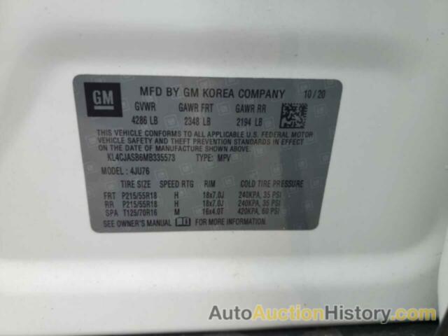 BUICK ENCORE PREFERRED, KL4CJASB6MB335573