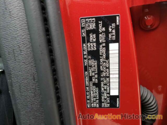 VOLVO C40 RECHAR RECHARGE ULTIMATE, YV4ED3GM6P2052023