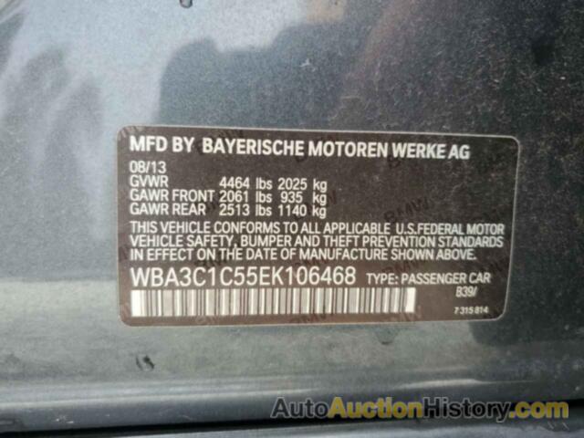 BMW 3 SERIES I SULEV, WBA3C1C55EK106468
