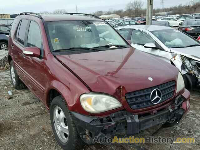 2004 MERCEDES-BENZ ML350, 4JGAB57E44A470878