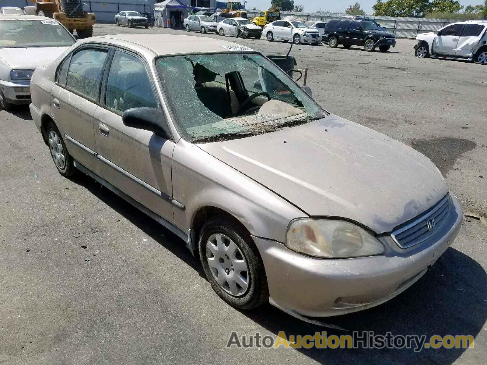 2000 HONDA CIVIC BASE BASE, 2HGEJ6615YH910080