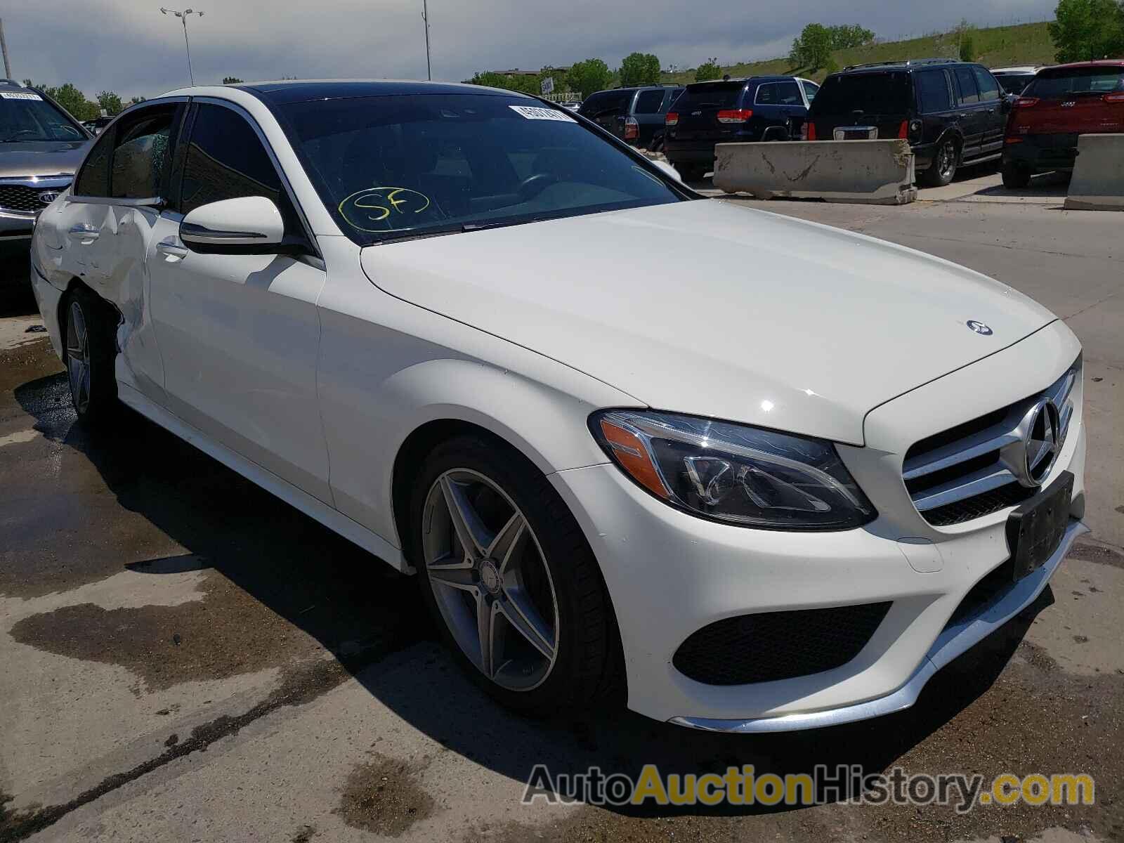 2017 MERCEDES-BENZ C CLASS 300 4MATIC, 55SWF4KB0HU204856