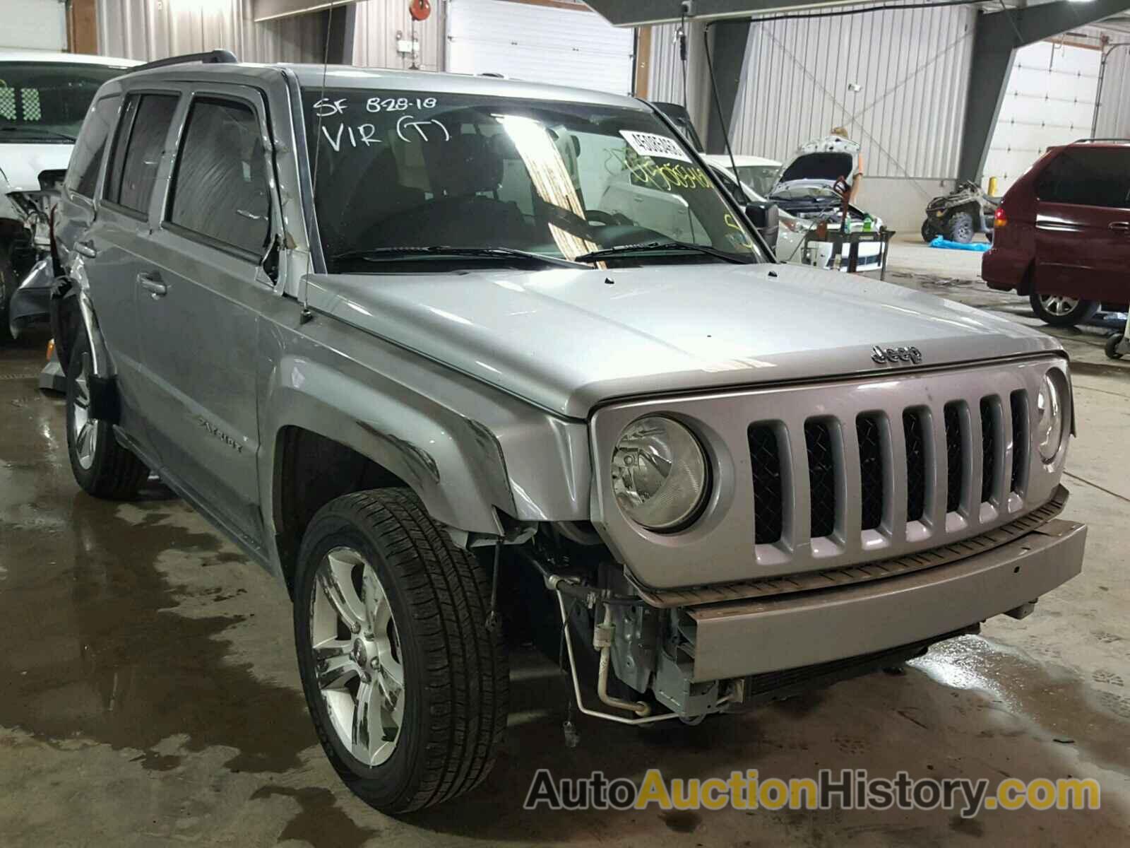 2016 JEEP PATRIOT LATITUDE, 1C4NJRFB5GD506989