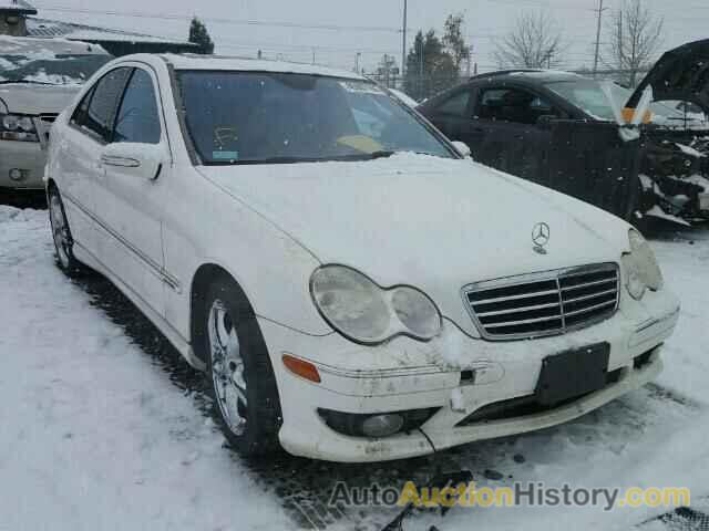 2006 MERCEDES-BENZ C230, WDBRF52H96F808020