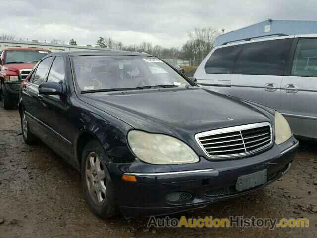 2002 MERCEDES-BENZ S500, WDBNG75J02A236428