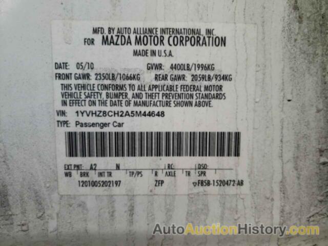 MAZDA 6 I, 1YVHZ8CH2A5M44648