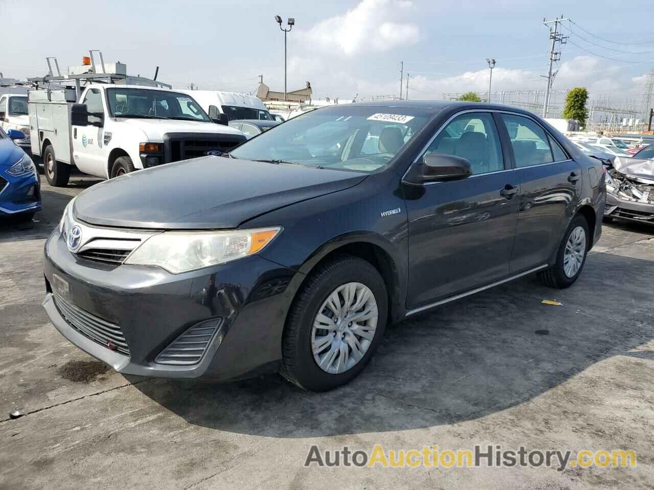 2013 TOYOTA CAMRY HYBRID, 4T1BD1FK4DU077797