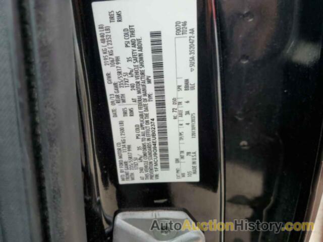 FORD ESCAPE SE, 1FMCU9G94EUB02374