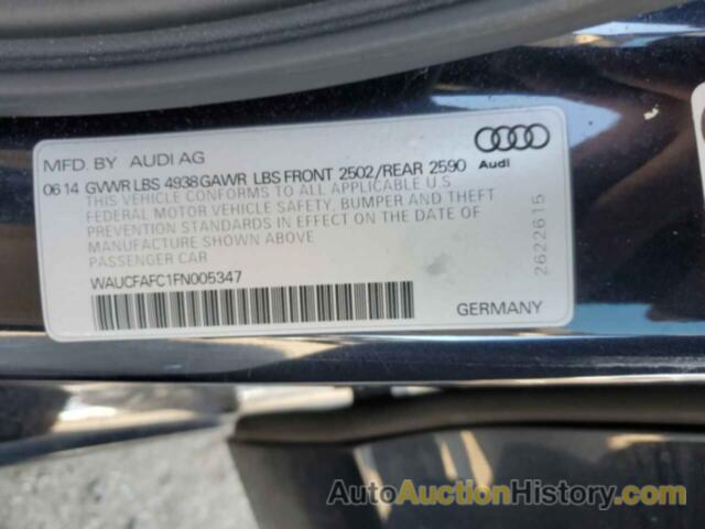 AUDI A6 PREMIUM, WAUCFAFC1FN005347