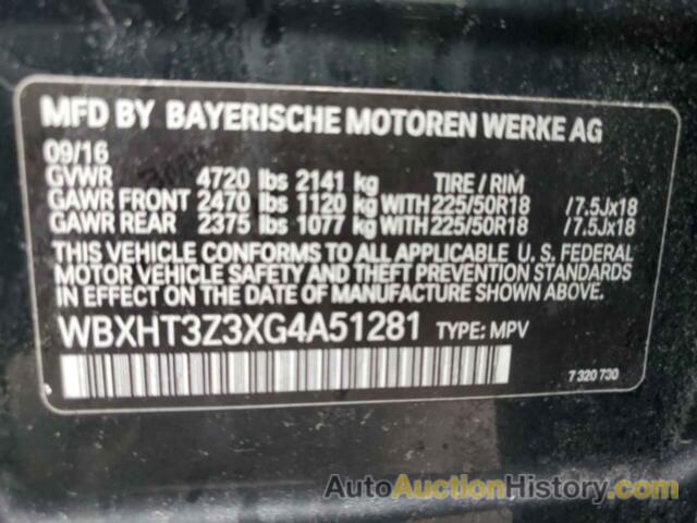 BMW X1 XDRIVE28I, WBXHT3Z3XG4A51281