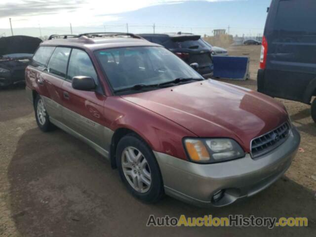 SUBARU LEGACY OUTBACK, 4S3BH665627617369