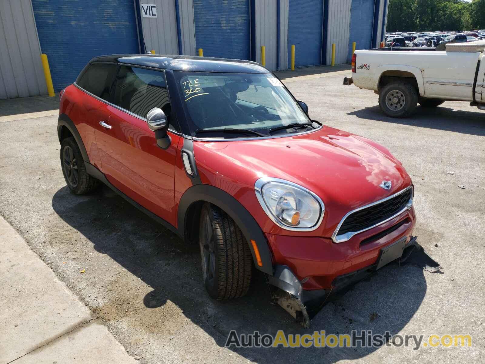 2013 MINI COOPER S P S PACEMAN, WMWSS5C59DWN49042