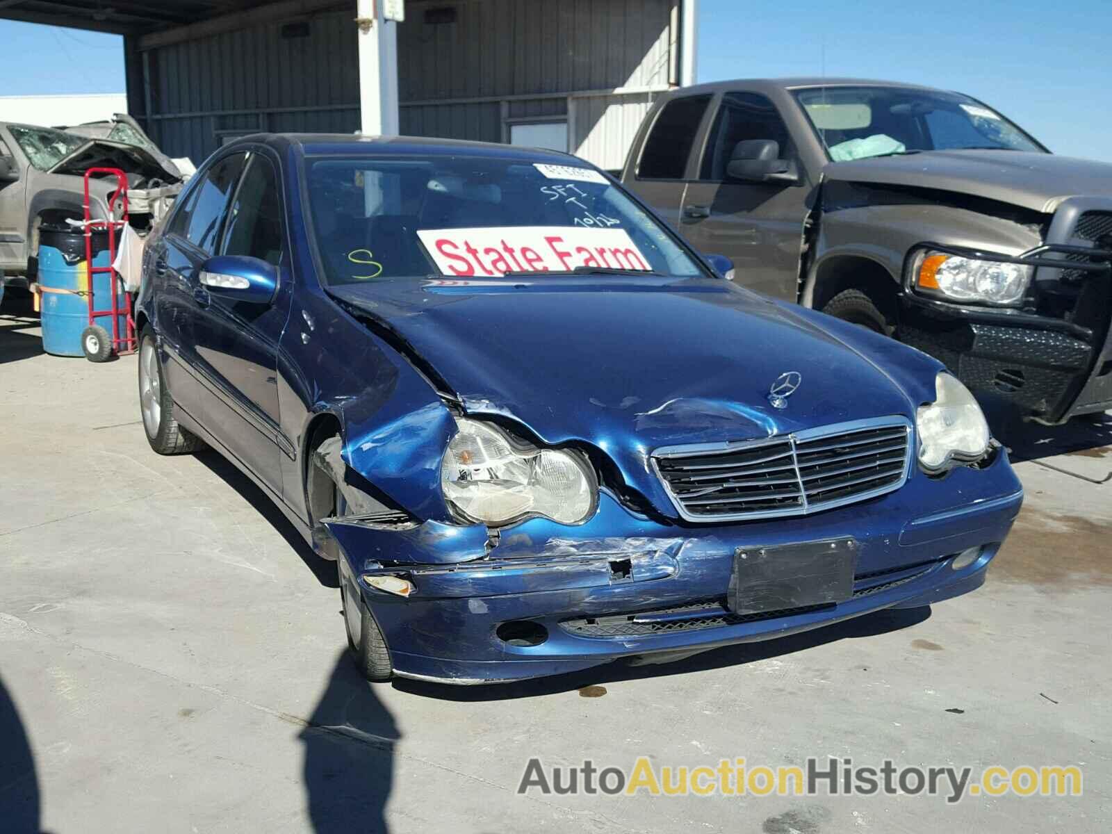 2004 MERCEDES-BENZ C 230K SPORT SEDAN, WDBRF40J14F499561