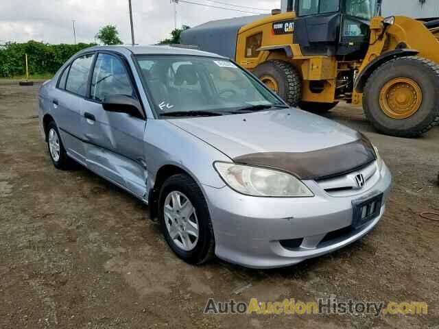 2005 HONDA CIVIC DX V DX VP, 2HGES16325H037613