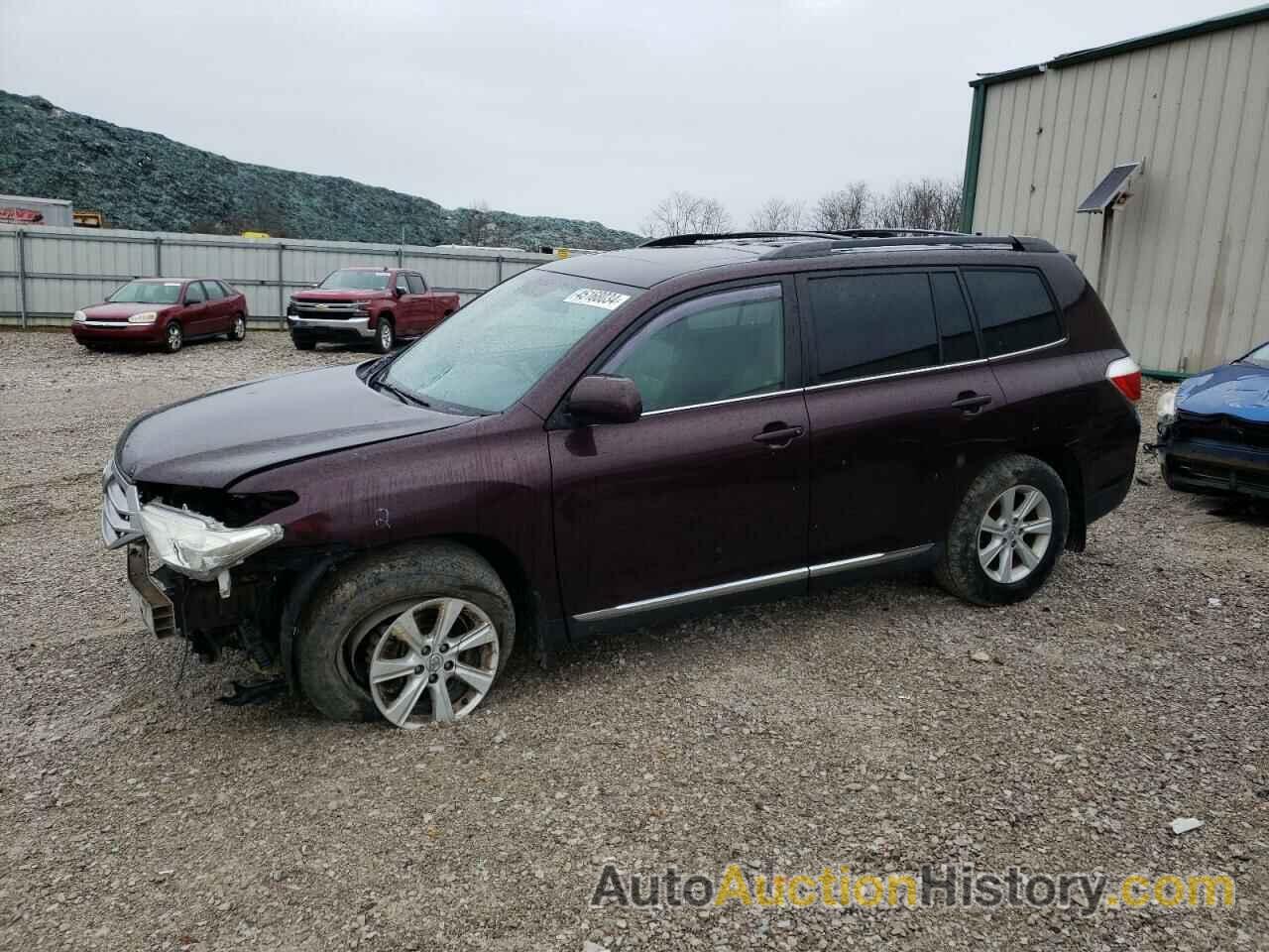 TOYOTA HIGHLANDER BASE, 5TDZK3EH1DS132432