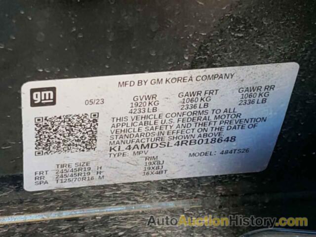 BUICK ENCORE SPORT TOURING, KL4AMDSL4RB018648