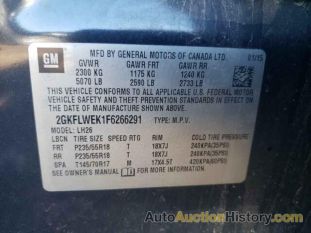 GMC TERRAIN SLE, 2GKFLWEK1F6266291