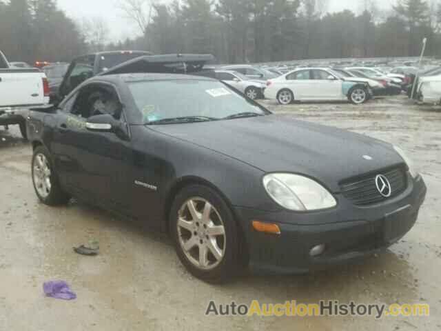 2002 MERCEDES-BENZ SLK 230, WDBKK49F72F259908