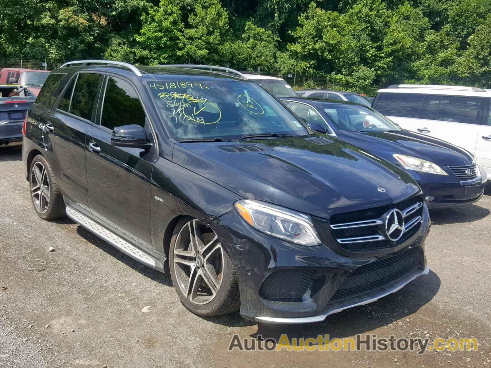 2018 MERCEDES-BENZ GLE 43 AMG, 4JGDA6EB5JB129171