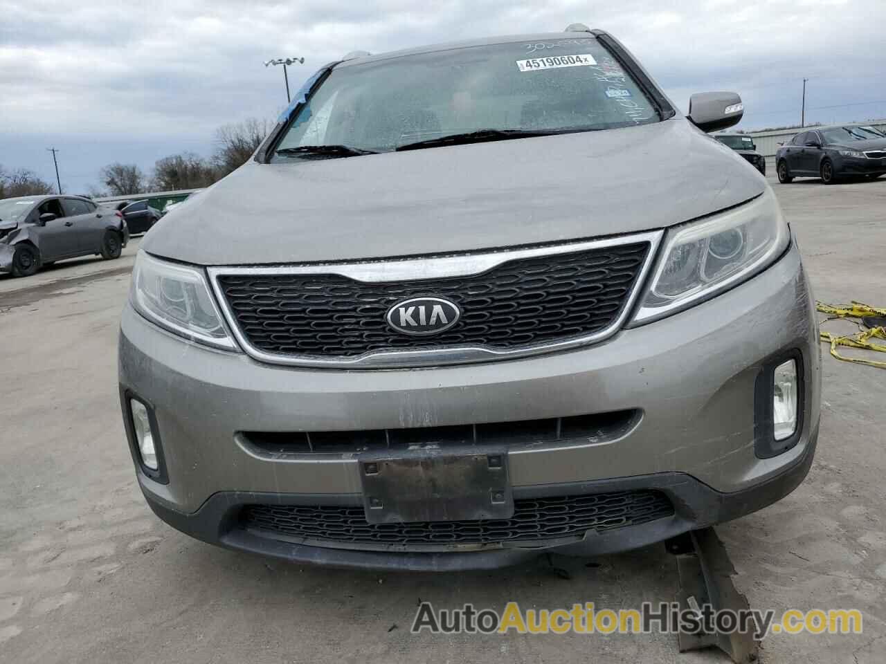 KIA SORENTO LX, 5XYKT4A63EG494785