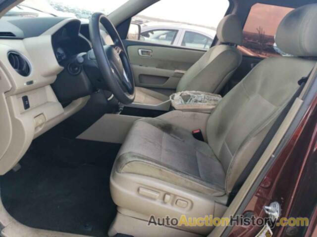 HONDA PILOT EX, 5FNYF3H40BB017380