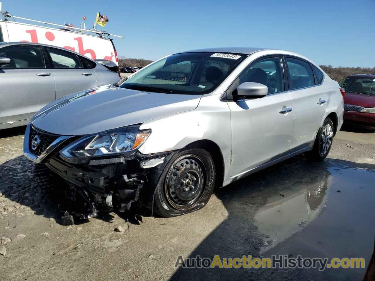 2019 NISSAN SENTRA S, 3N1AB7AP9KY370815