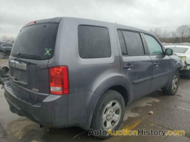 HONDA PILOT LX, 5FNYF4H2XFB028297