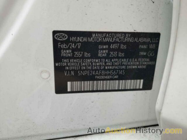 HYUNDAI SONATA SE, 5NPE24AF8HH567145