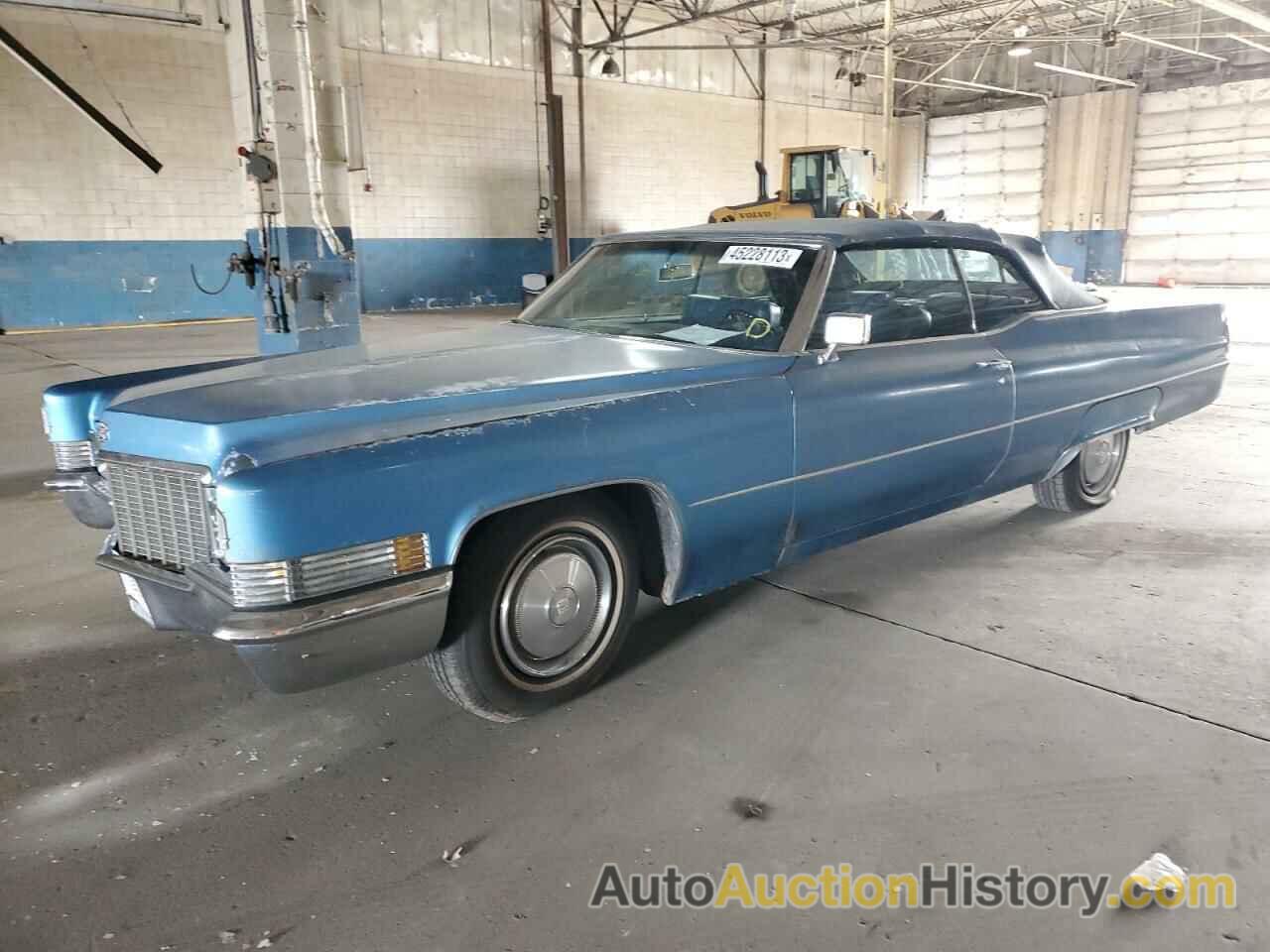 1970 CADILLAC DEVILLE, F0269506