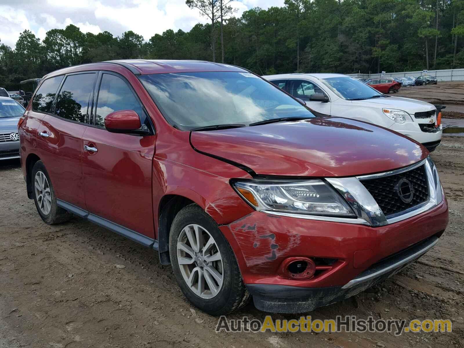 2015 NISSAN PATHFINDER S, 5N1AR2MN4FC628237